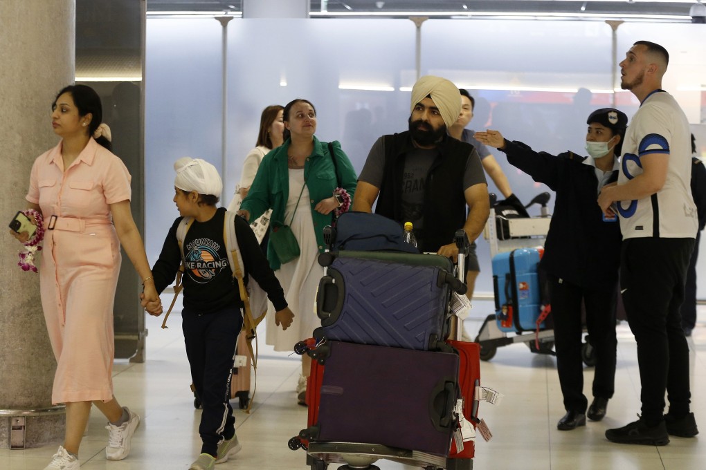 Indian tourists arrive at Bangkok airport. Southeast Asian nations are opening their doors wider to Indian travellers, with Thailand and Malaysia leading the way with visa-free travel. Photo: EPA-EFE