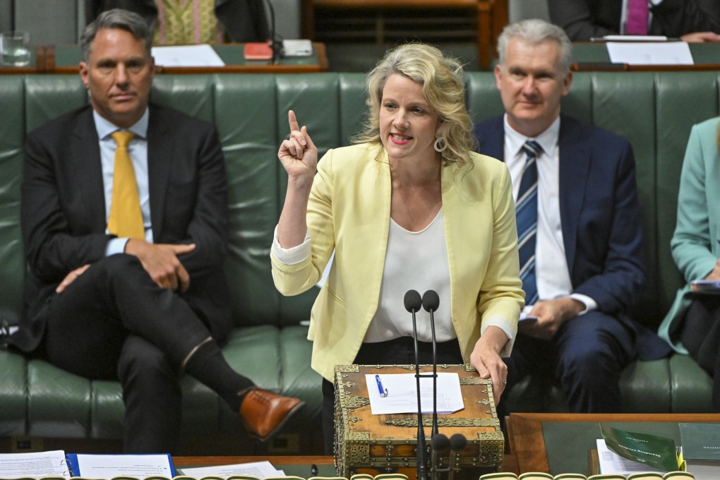 Australian Minister for Home Affairs Clare O’Neil. Photo: AAP Image via AP