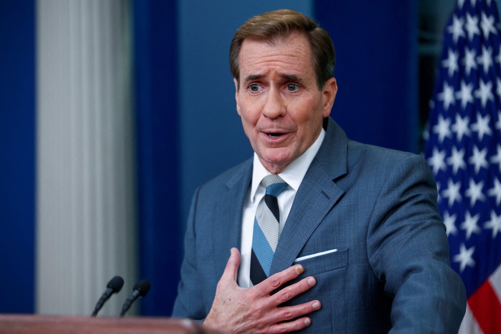 White House National Security Council spokesman John Kirby. Photo: Reuters