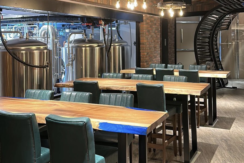 The gastropub Craft by Side Hustle will open in Abu Dhabi this month, legally brewing beer using the tubs seen here for the first time in the country’s history. Photo: Side Hustle