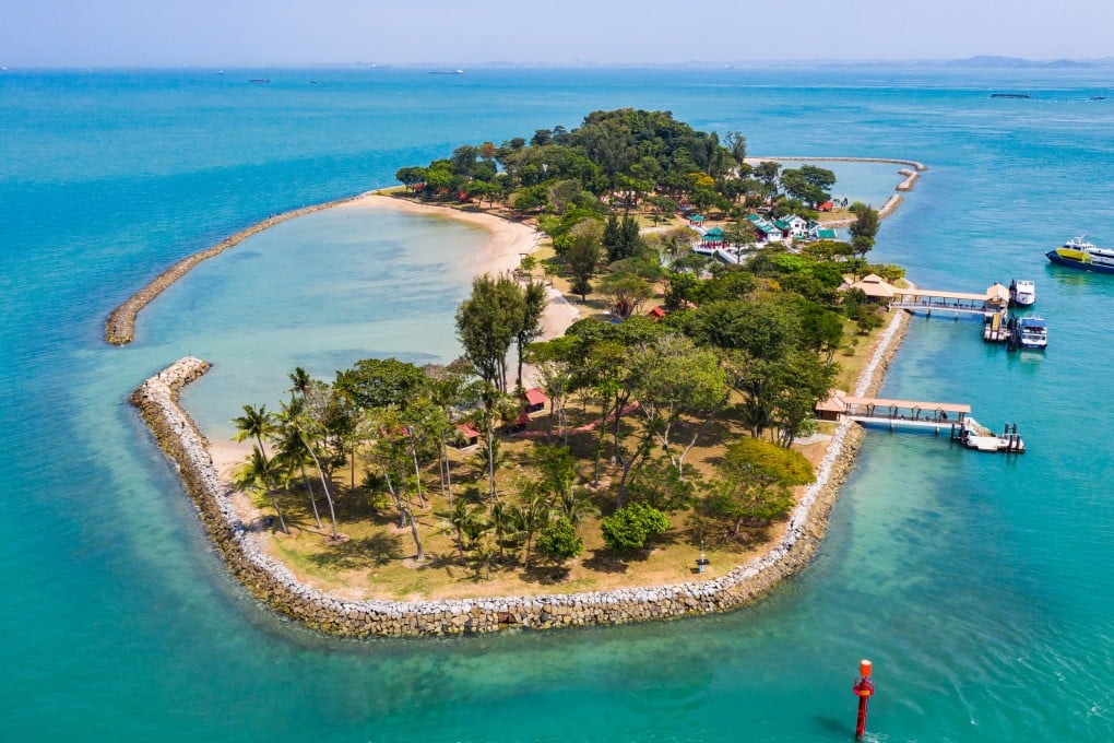 Singapore’s Kusu (Tortoise) Island, which lies 5.6km from the mainland, is now fully sustainable, using solar power to produce its own water and electricity. Photo: Shutterstock