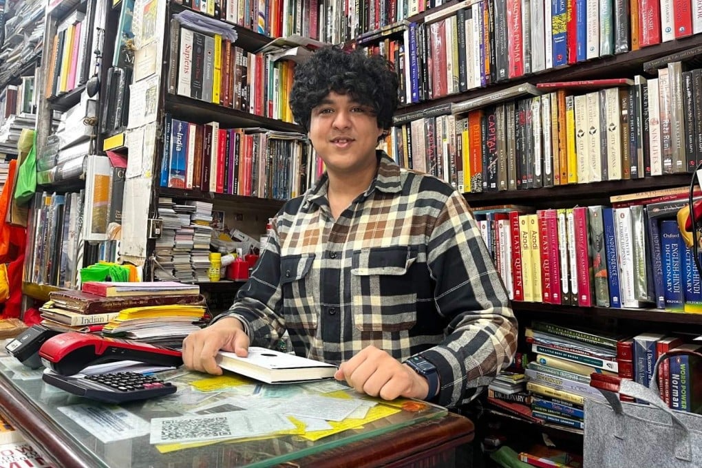 Abhinav Bamhi is the fourth-generation custodian of Faqir Chand Bookstore in Delhi’s Khan
Market. Photo: Bibek Bhandari