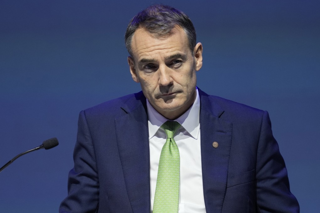 Bernard Looney, then-CEO of oil and gas company BP, in 2022. File photo: AP