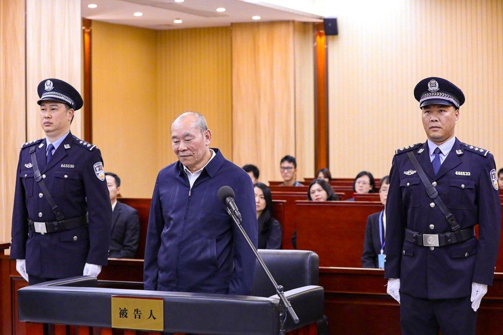 Xu Guojun’s personal assets were confiscated, and he was ordered to surrender all his illegal gains. Photo: Intermediate People’s Court of Jiangmen