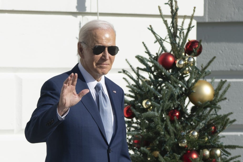 US President Joe Biden at the White House. House Republicans this week voted for an impeachment inquiry. Photo: EPA-EFE