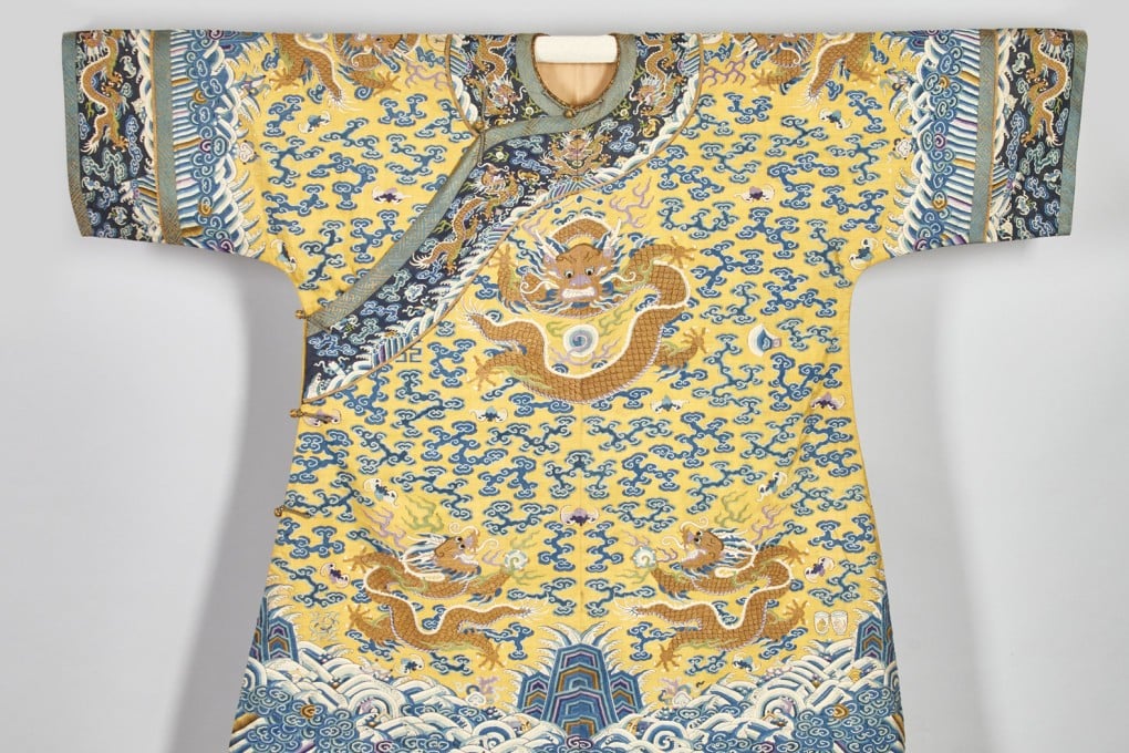 Detail from the Yellow Dragon robe worn by emperors of China’s Qing dynasty. Such robes had multiple dragon motifs, each with their own meaning. Cultures other than that of China also celebrate the mythical dragon. Photo: Getty Images