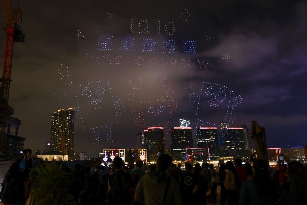 Despite a massive campaign to encourage voting, including harbourfront pyrotechnics on December 9, turnout hit a record low. Photo: Dickson Lee