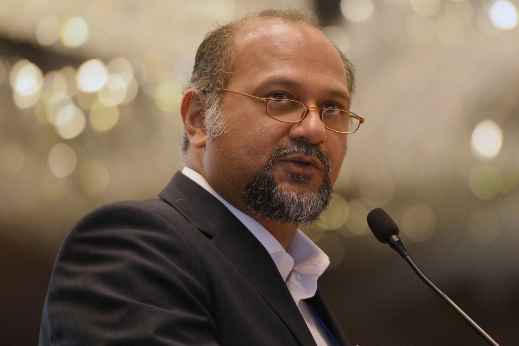 Malaysia’s Gobind Singh Deo speaks at an event in Kuala Lumpur on August 27, 2018. He is the country’s first “minister of digital”. Photo: Shutterstock