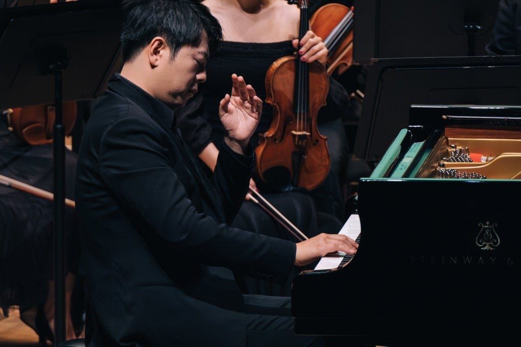 Chinese pianist Lang Lang performs Beethoven’s Concerto No 3 with the Hong Kong Philharmonic under the baton of Jaap van Zweden at the Hong Kong Cultural Centre Concert Hall on December 15. He followed it with encores by Bach and Kermit the Frog. Photo: Ka Lam/HK Phil