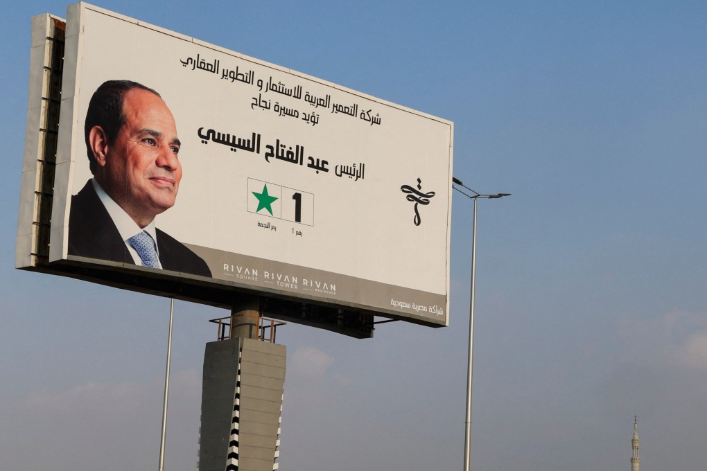 Abdel Fattah al-Sisi secured a third term as Egypt’s president winning 89.6 per cent of the vote in a contest overshadowed by the war in Gaza and a domestic economic crisis. Photo: Reuters