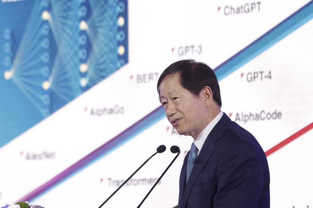 TSMC’s chairman Mark Liu will retire from chip giant next year. Photo: EPA-EFE