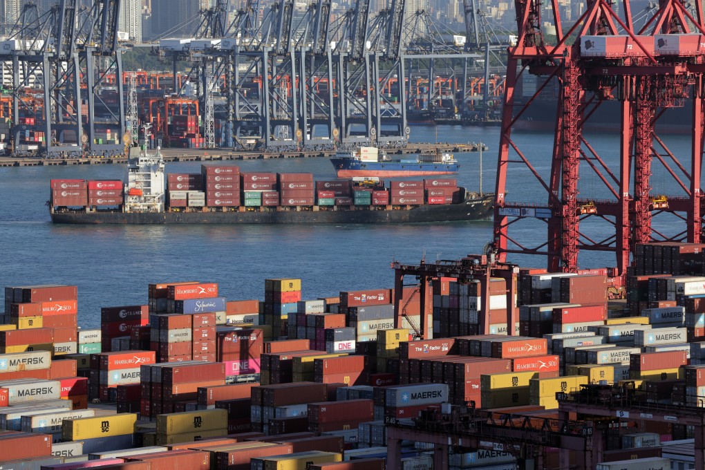 Hong Kong’s Kwai Chung Container Terminal. Photo: Jelly Tse