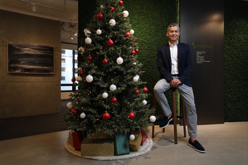 Elmer Cheng, CEO of Polygroup, photographed in Admiralty.  Photo: Xiaomei Chen
