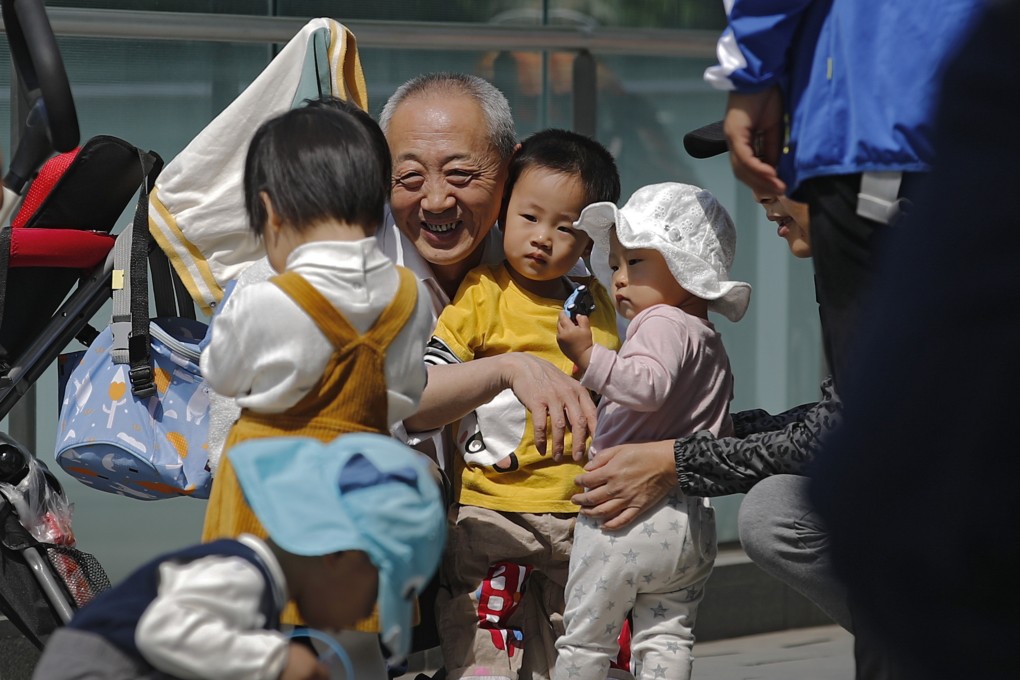 Grandparents remain a major, and usually free, caregiving option for Chinese parents. Photo: AP