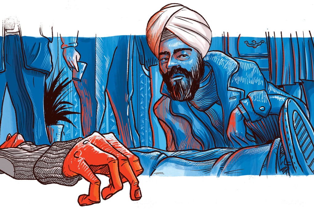 It’s Christmas Eve in Shanghai in 1930 and residents of the Gascoigne Apartments have gathered for the Carmichaels’ annual drinks party, including the mysterious Mr Milton. A gunshot fells him, and ex-cop Atma Singh kneels over his body. In walks Detective Chief Inspector John Creighton. Illustration: Casanova