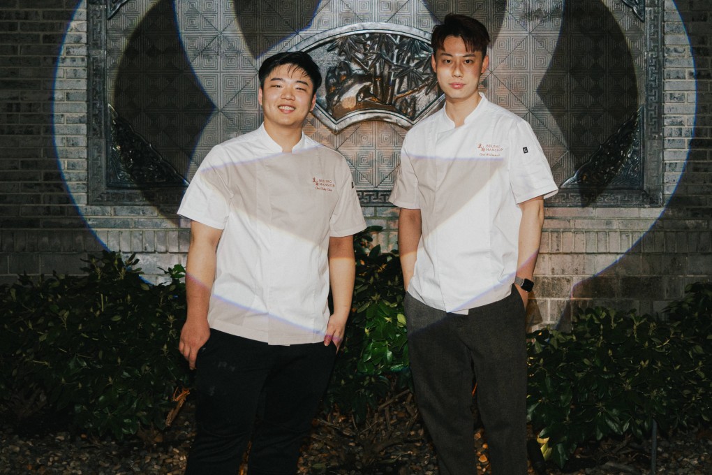 Toby Chen (left) and William Li, the chefs behind the eight-course menu at Beijing Mansion in Richmond, British Columbia, in November. Featuring ravioli, foie gras and more, the meal was designed to show how the “dated” Chinese food scene could be updated. Photo: William Luk and Joon Rho
