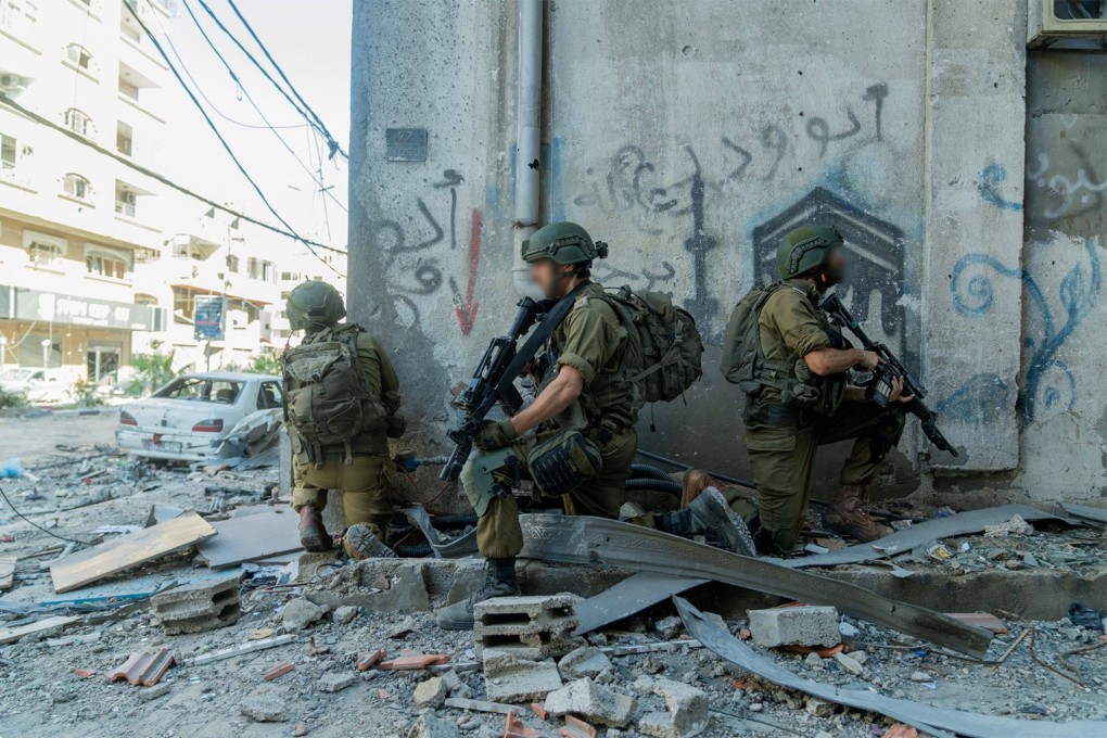 Israeli soldiers battle Hamas militants in the Gaza Strip. Photo: Israeli army/AFP