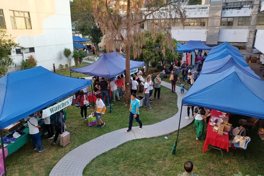 The charity fair featured a wide range of clothes, footwear, fashion accessories, toys and home appliances. Photo: Handout