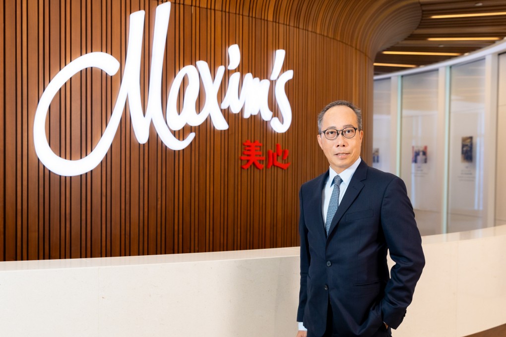 Keith Siu Tak-wai, Maxim’s Group chief operating officer. HANDOUT PHOTO