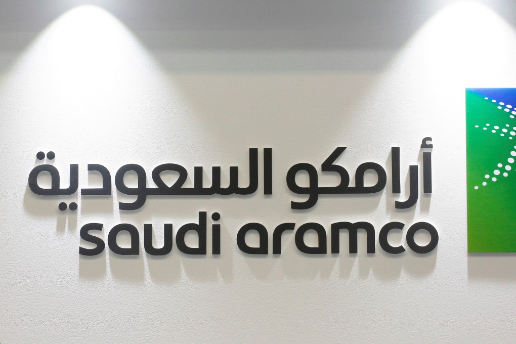 Logo of Saudi Aramco in Manama, Bahrain. Photo: Reuters