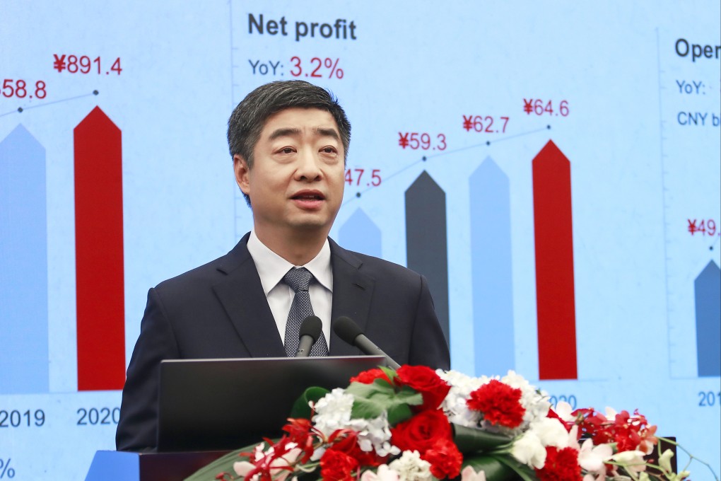 Huawei’s Hu says intelligent automotive solutions business became more competitive in the past year. Photo: Handout