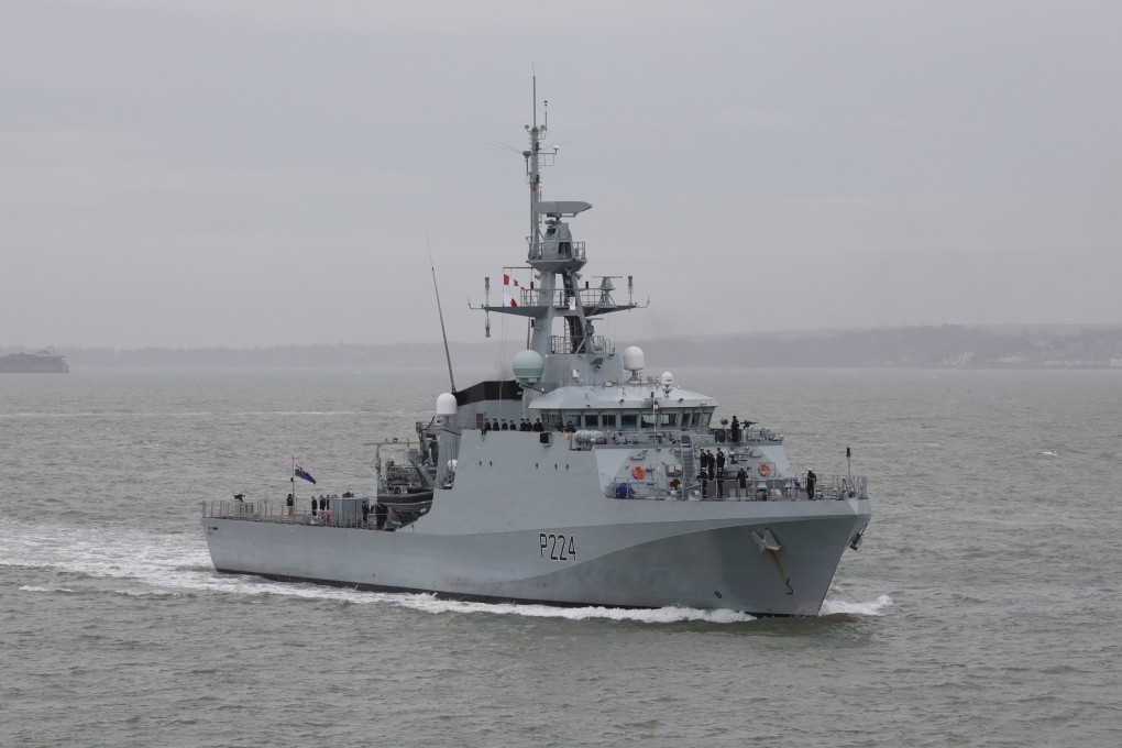 British warship HMS Trent. File photo: Shutterstock