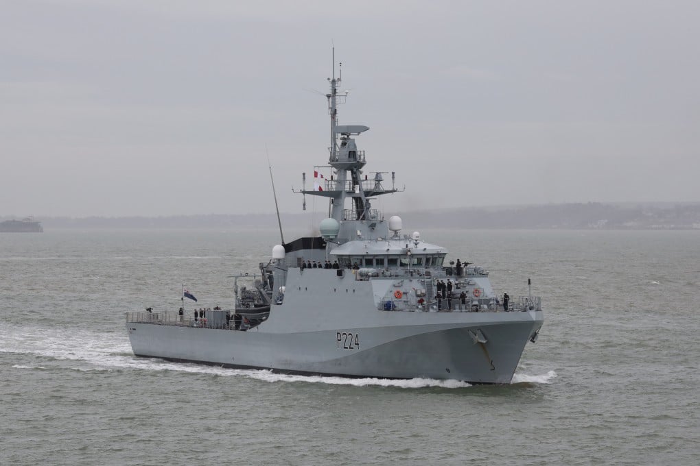British warship HMS Trent. File photo: Shutterstock