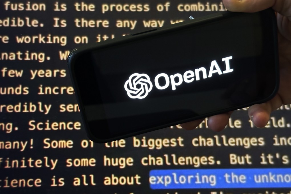 A screen shows the website of OpenAI. In our digital age, crafting prompts to get the best out of AI tools like OpenAI’s ChatGPT is becoming an increasingly valuable skill. Photo:  AP