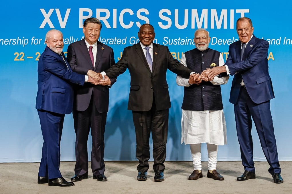 Chinese President Xi Jinping and Indian Prime Minister Narendra Modi at the Brics summit in August. Photo: dpa