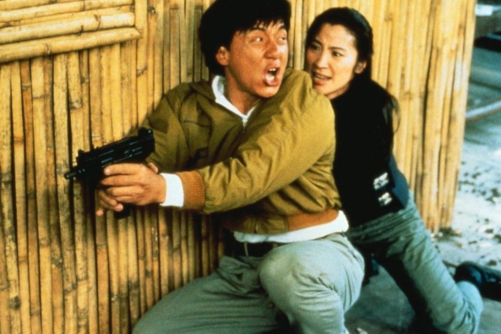 Jackie Chan and Michelle Yeoh in a still from “Police Story 3: Supercop”. The actress gave Chan a run for his money, and the result was his best film of the 1990s and “one of the most polished action comedies released in the past decade”, the Post’s critic wrote. Photo: Golden Harvest