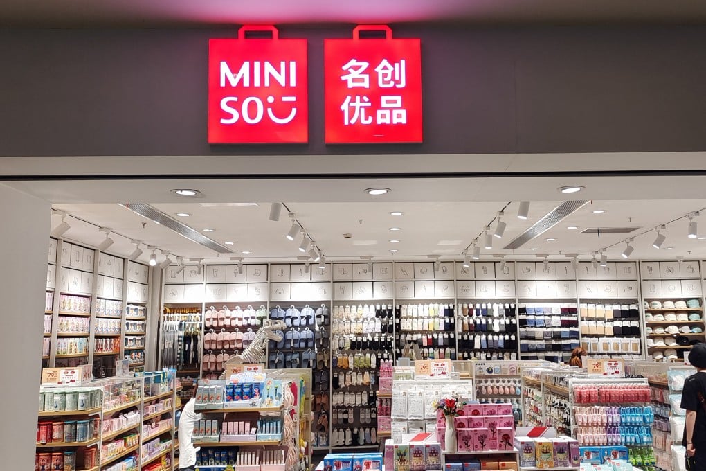 A Miniso store in Shanghai in August 2022. Photo: Getty Images