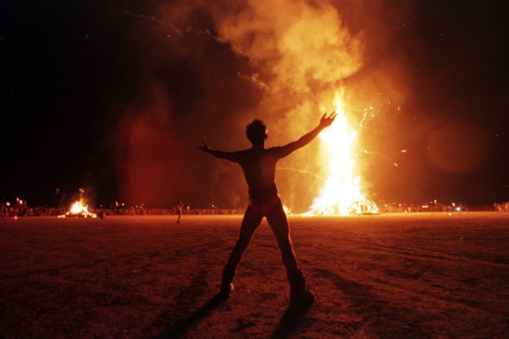 Burning Man, held in the Nevada desert, has been an annual fixture for the past 30 years. Some think the festival is not the inclusive event it once was, and could be a victim of its own success. Photo: AFP