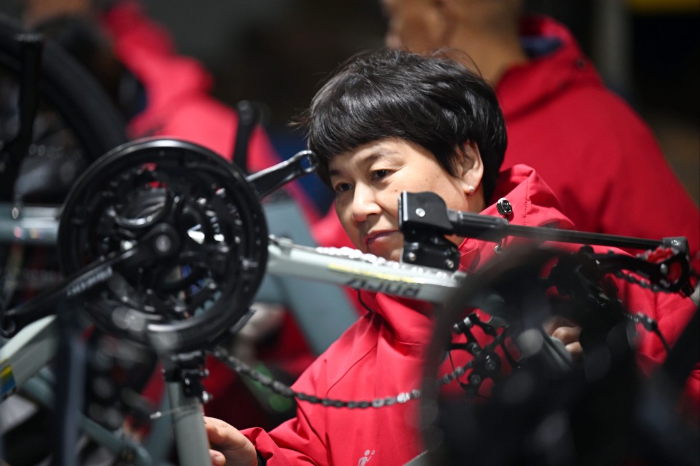 China’s Caixin/S&P Global manufacturing purchasing managers’ index (PMI) rose to 50.8 in December from 50.7 in November, data released on Tuesday showed. Photo: Xinhua