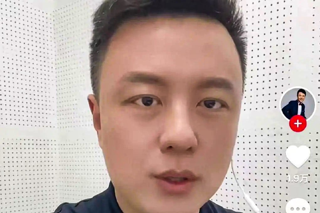 TV anchor Xiao Chenghao suggested in an online video that a recent deadly earthquake in Japan was punishment for its ‘deeds’. Photo: Weibo