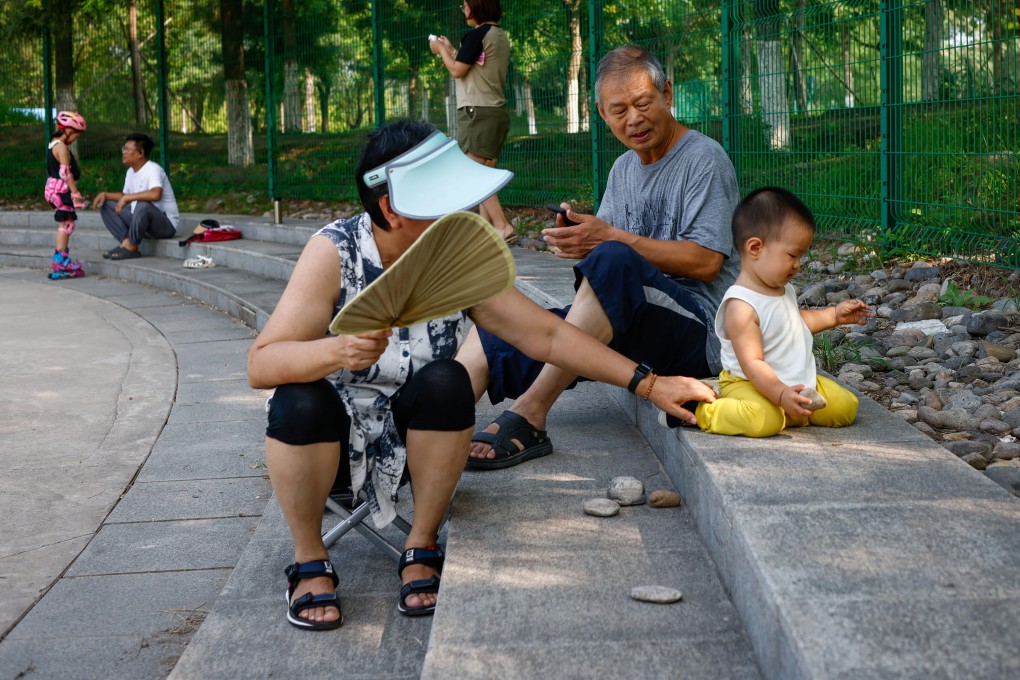 In addition to falling new births, China is also one of the world’s fastest ageing countries. Photo: EPA-EFE