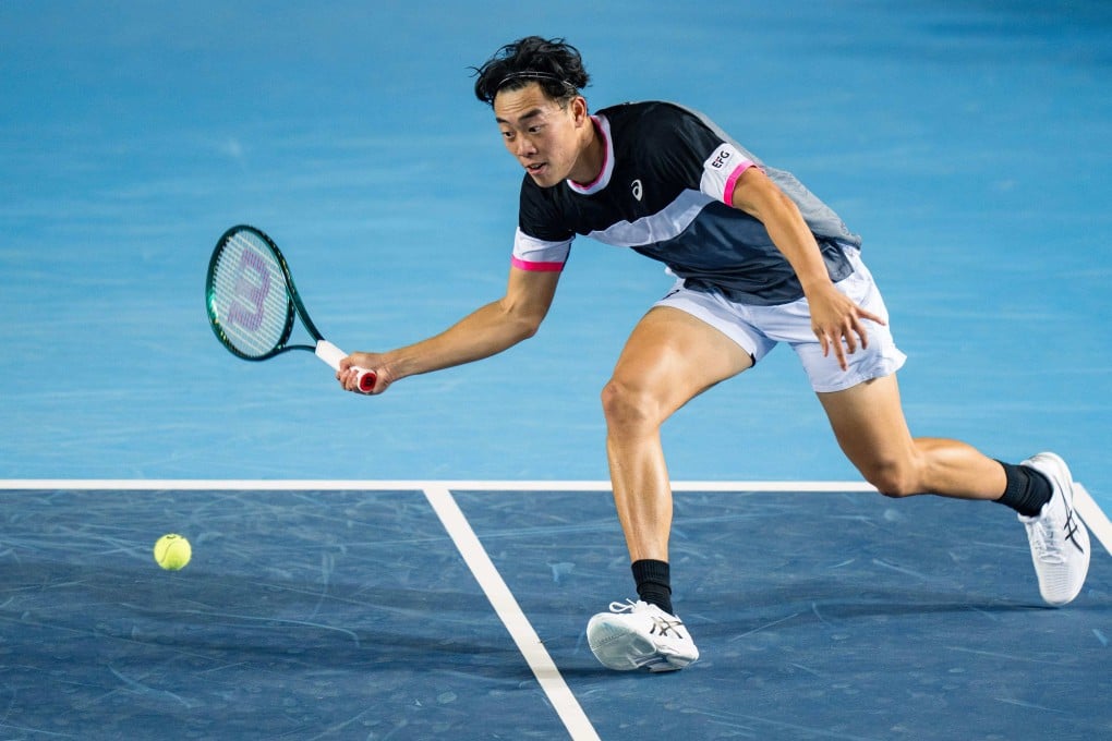 Hong Kong’s Coleman Wong makes world No 27 Lorenzo Musetti work for his victory. Photo: Bank of China Hong Kong Tennis Open