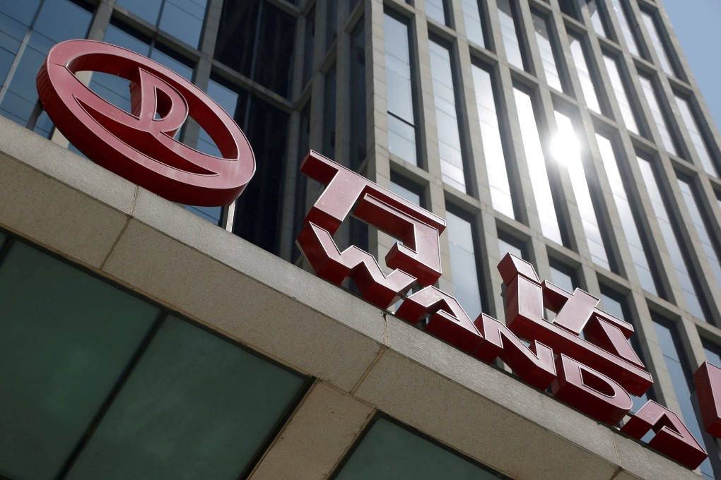 Dalian Wanda Group’s Wanda Plaza building is pictured in Beijing, China. Photo: Reuters