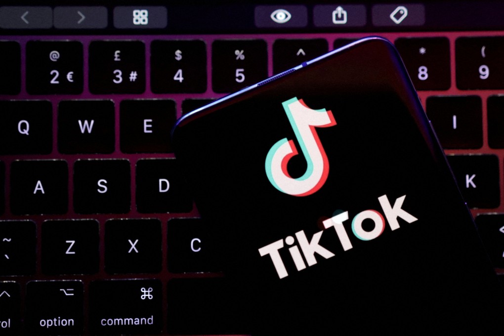 The TikTok logo is seen in this photo illustration taken on August 22, 2022. Photo: Reuters