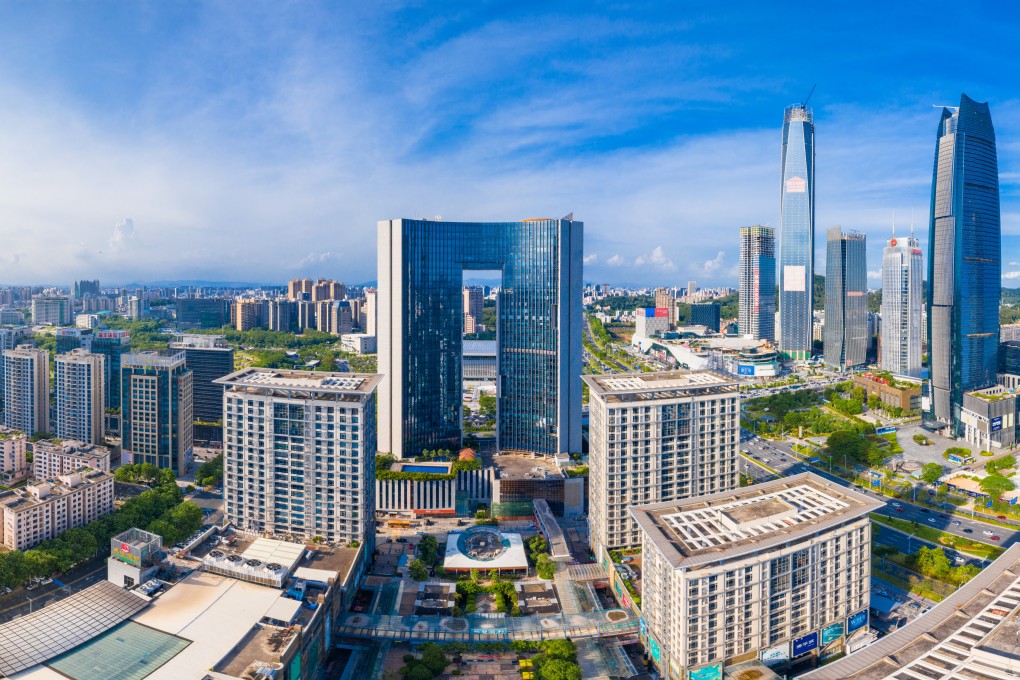 The skyline of Dongguan, Guangdong province, China, pictured in 2021. Photo:  Shutterstock