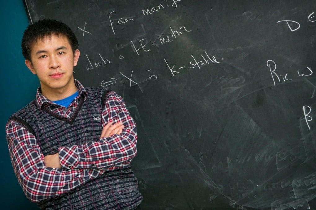 Star mathematician Sun Song. Photo: Zhejiang University