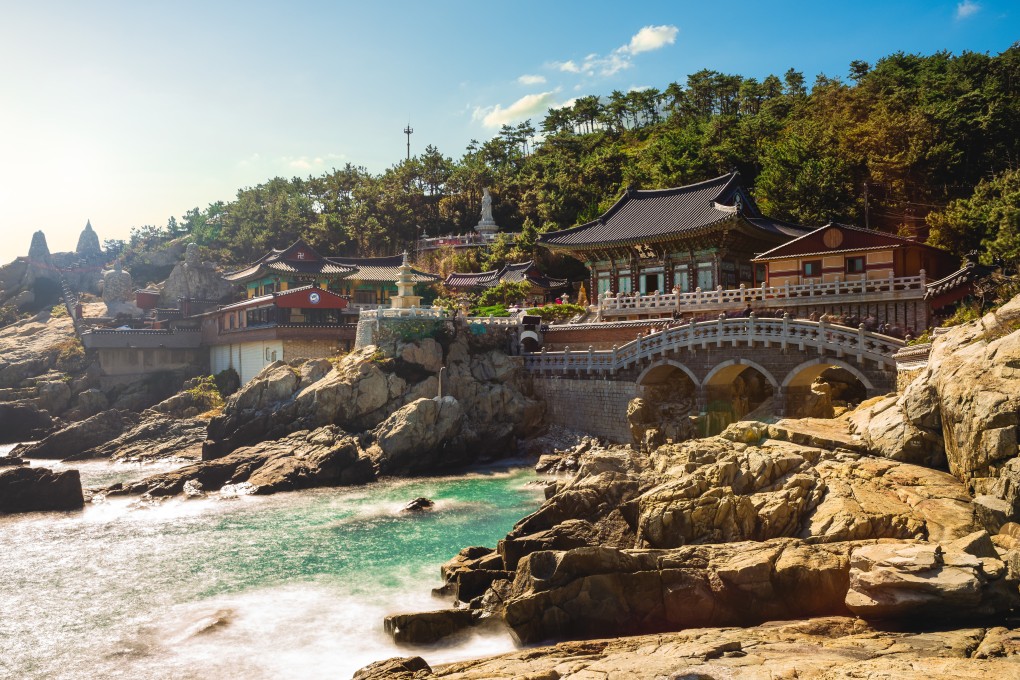 Lean into the Year of the Dragon festivities this year in South Korea by visiting a few of its 1,261 places with dragon in their names, such as the Haedong Yonggung Temple in Busan. Photo: Shutterstock