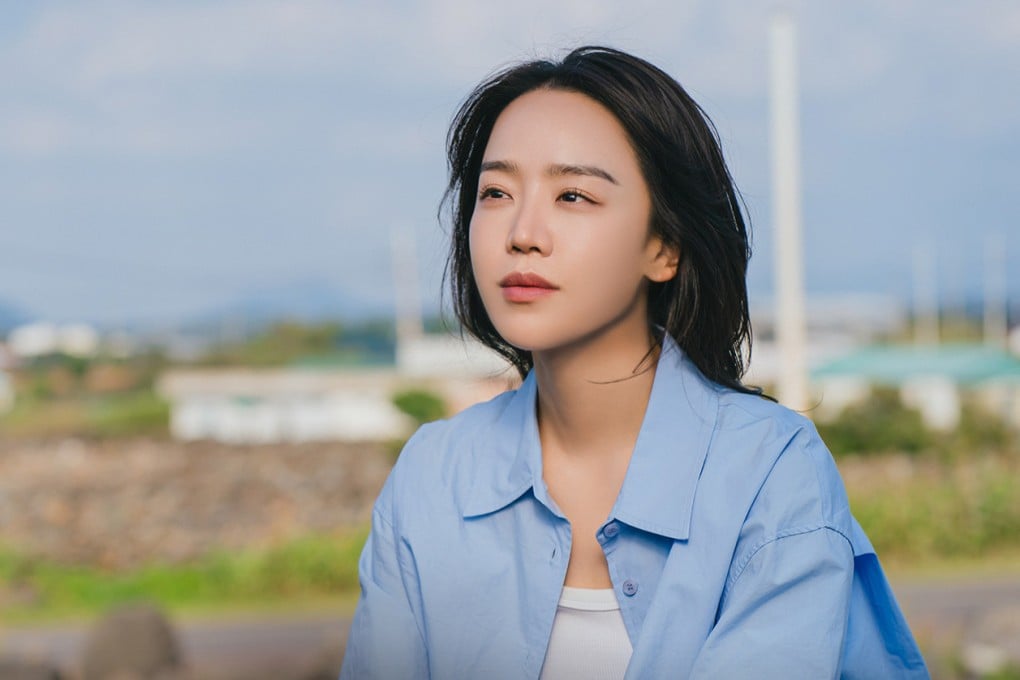 Shin Hye-sun in a still from “Welcome to Samdal-ri”. She and actor Ji Chang-wook shine as friends and former lovers who reunite in the “healing drama” set on Korea’s Jeju island, which remains engaging viewing throughout its midsection despite shedding its initial comedic tone.