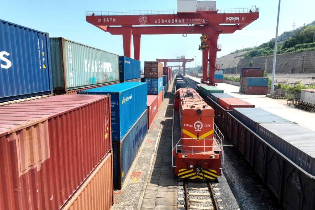 Exporters are turning to the China-Europe Railway Express to send goods to Europe as shipping companies face a barrage of problems caused by the Houthi rebel attacks in the Red Sea. Photo: CFOTO/Future Publishing via Getty Images