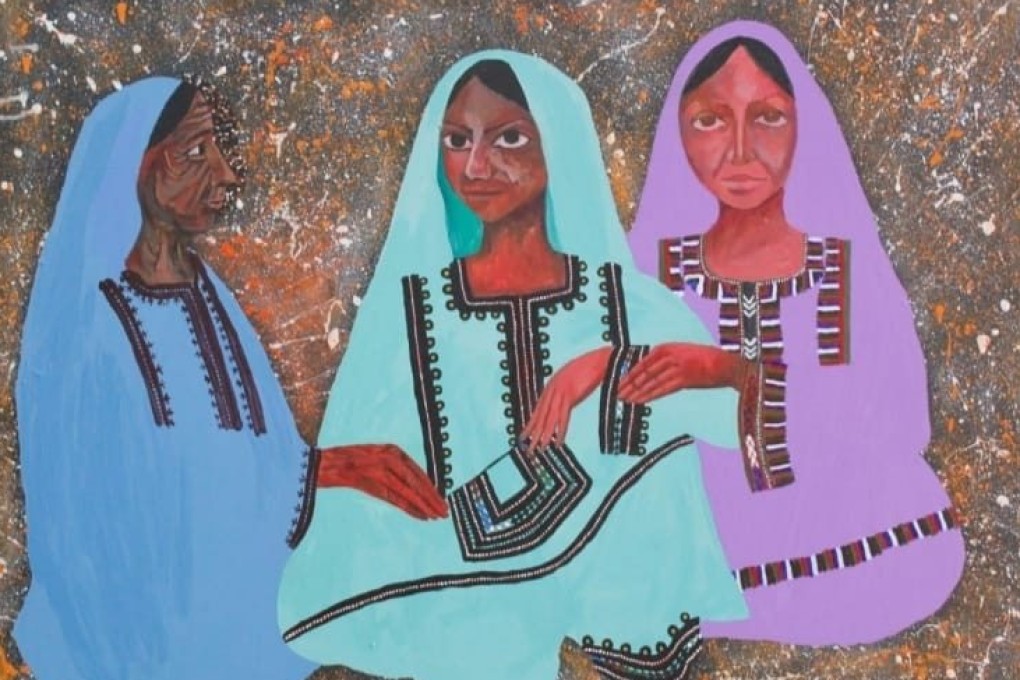 “The Conversation Behind the Canvas” by Ahmed ibn e Sakeena. Photo: Ahmed Ibn e Sakeena