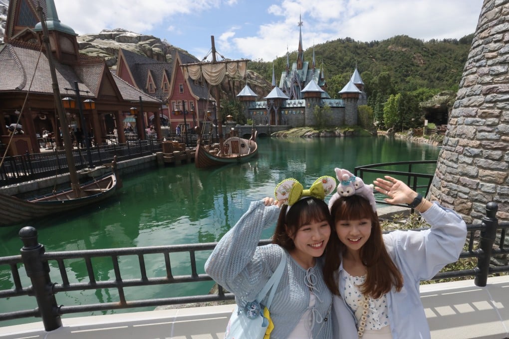 A view of the World of Frozen at Hong Kong Disneyland on September 23, 2023. Photo: Jonathan Wong