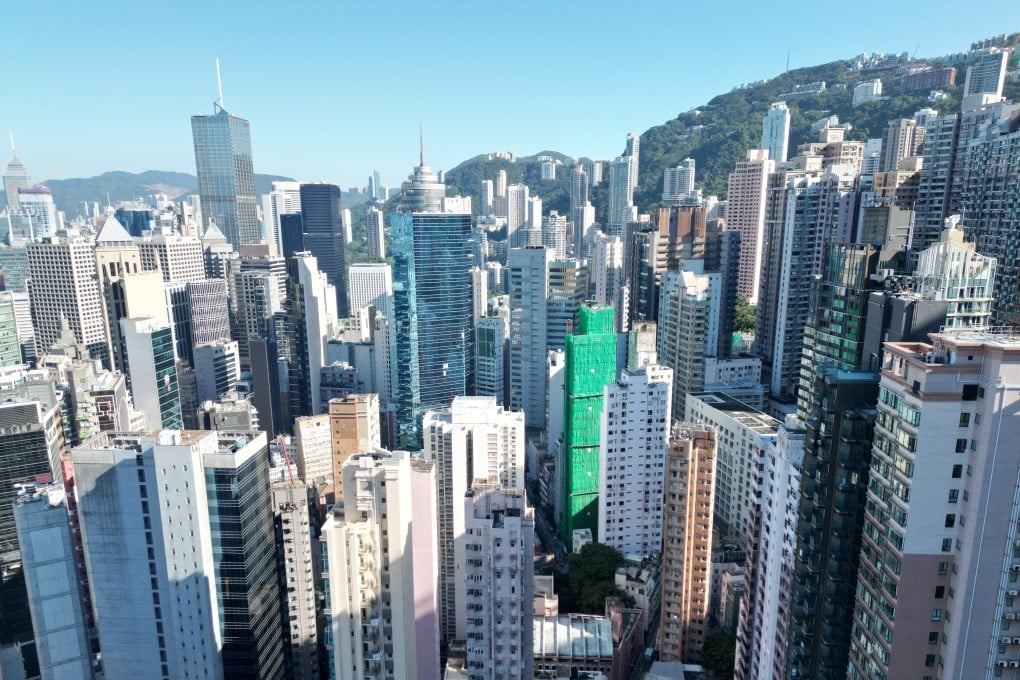 View of residential buildings in Mid-Levels, one of Hong Kong’s most desirable addresses. Photo: May Tse