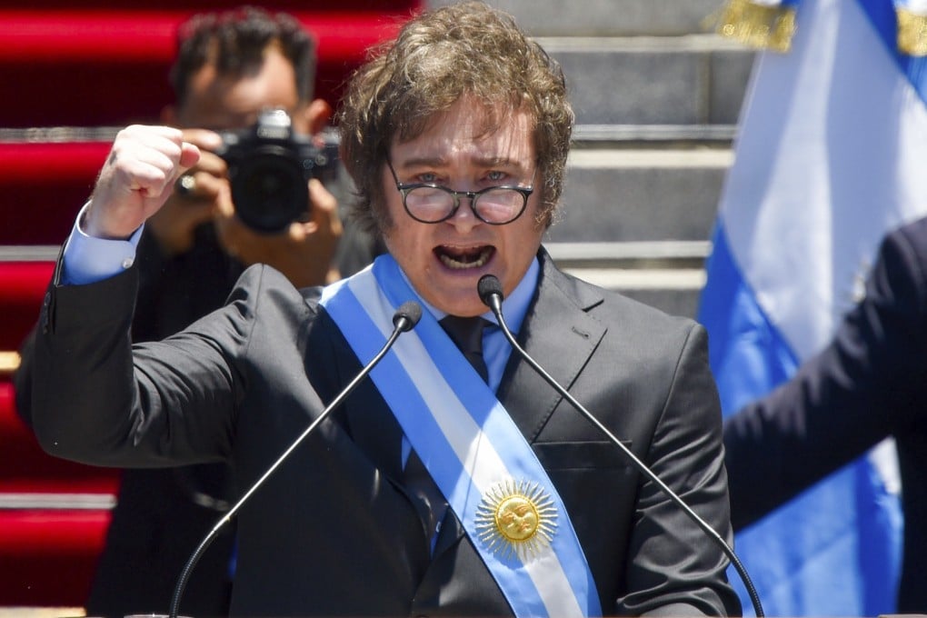 Argentina’s President Javier Milei had campaigned on breaking ties with China. Photo: AP