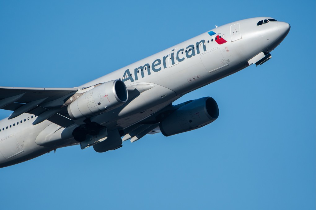 A passenger on an American Airlines flight is accused of punching a crew member in the stomach. File photo: dpa