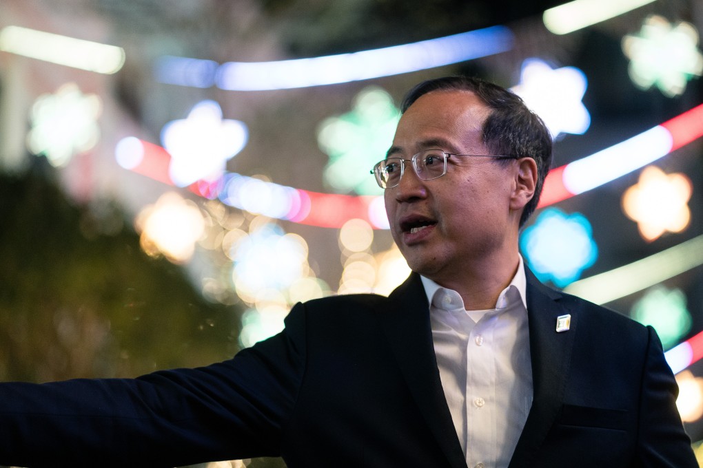 Michael Cheng has recently taken over as president of Hong Kong’s tennis association. Photo: HKCTA