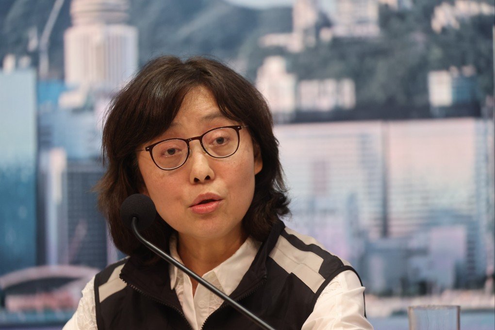 Secretary for Development Bernadette Linn Hon-ho said that the suspension was partly related to the weak property market. Photo: SCMP / Edmond So